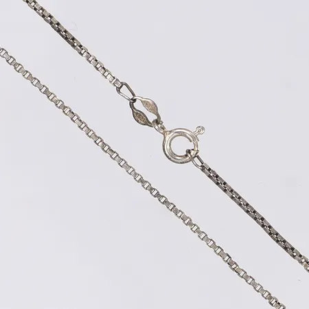 Halskedja Venezia längd 80cm bredd 1mm silver 925/1000 Vikt: 5,8 g