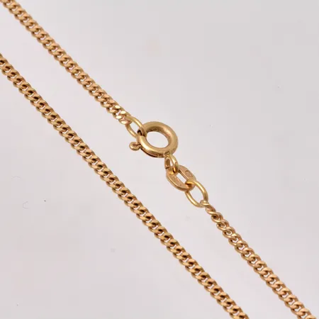 Kedja i 18K guld, 70cm, Pansar, bredd 1,9mm, tillverkad av Balestra, vikt 9,91g.