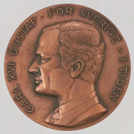 Minnesmedalj, Kungsligt 20-årsjubileum, 1993, brons, etui.