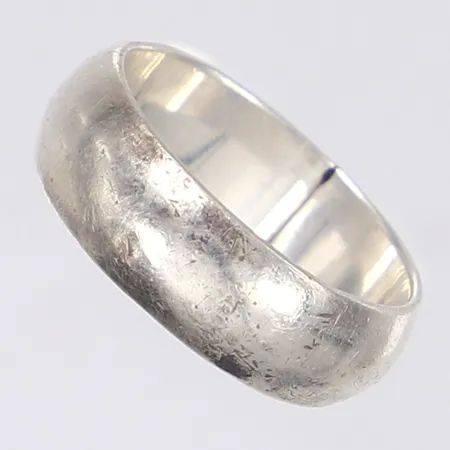 Ring slät stl 19, bredd 7mm, silver 925/1000 Vikt: 3,6 g