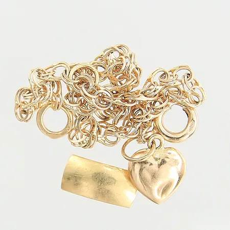 Diverse guldsmycken, bucklig, guldbit, 18K Vikt: 2,6 g