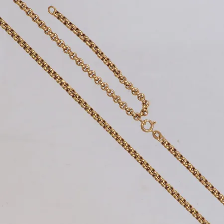 Kedja, längd 60cm, bredd 3,0mm, justerbar, 18K Vikt: 11,7 g