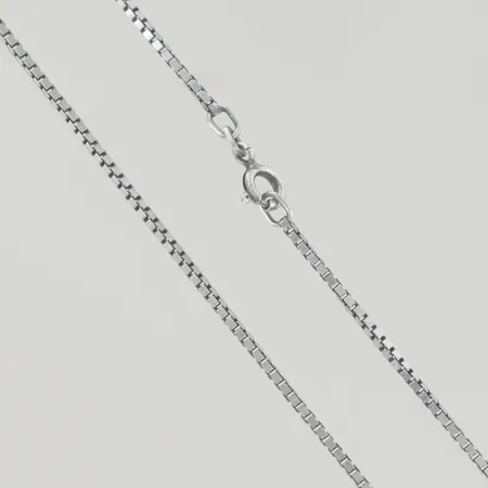 Halskedja venezia, längd 50,5 cm, silver 835/1000 Vikt: 6,4 g