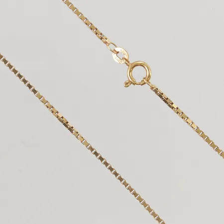 Kedja Venezia 50cm, bredd:3,4mm, 18K 7,8g.