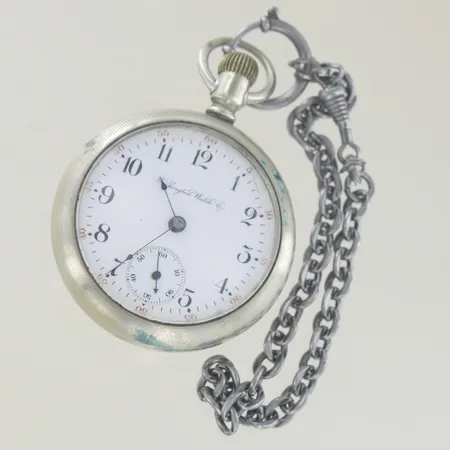 Fickur Washington Watch Co, metall, tickar