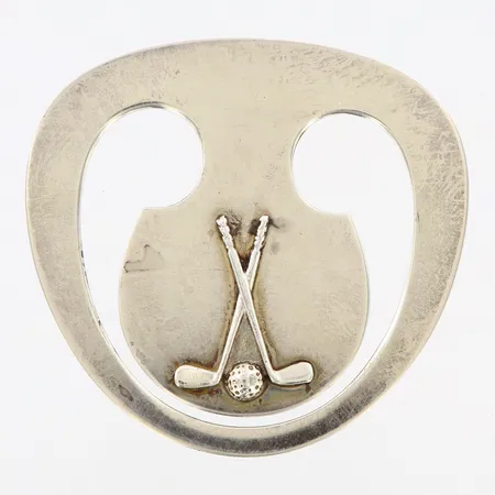 Sedelklämma 50x52mm, Silver 830/1000 Vikt: 13,8 g