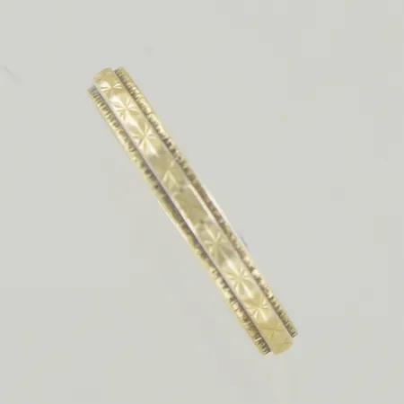 Ring, Ø 20 mm, graverad, 18K Vikt: 2,5 g