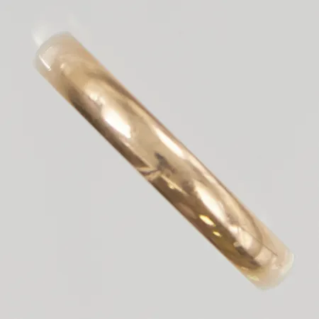 Ring Ø19½, bredd:3mm, gravyr, 18K 4,6g.