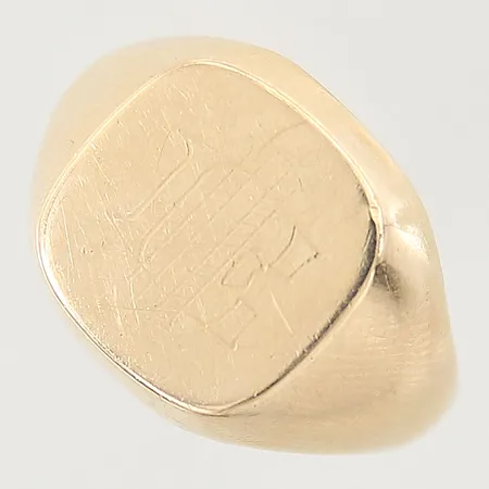 Klackring, stl: 19¾, bredd: 2,8-14,8mm, 14K  Vikt: 4,4 g