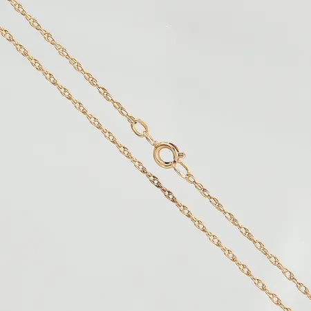 Kedja, längd 53cm, bredd 1,7mm, 14K Vikt: 3,7 g