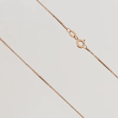 Kedja Venezia 44cm, bredd:1mm, 18K 2,5g.