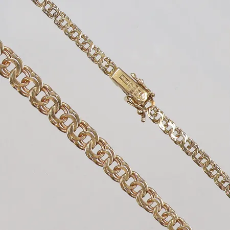 Halscollier Bismarck, längd 48cm, bredd 3-5mm, 18K Vikt: 16,4 g