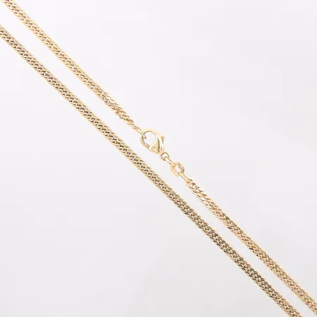 Kedja Pansar, längd 48cm, bredd 3mm, 18K Vikt: 15,4 g