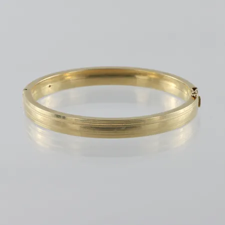 Armband 14k,stelt,längd ca 6.5 cm,slitage/ojämnheter. Vikt: 21 g