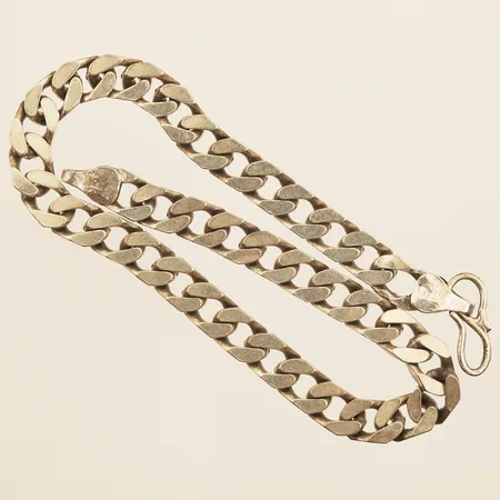 Armband Pansar, längd 23,5cm, bredd 6mm, buckligt vid lås, defekt, utbytt lås, 925/1000 silver Vikt: 16,3 g