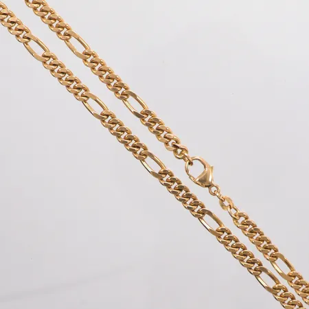 Kedja Figaro, längd 50cm, bredd 4,80mm, 18k Vikt: 39,6 g
