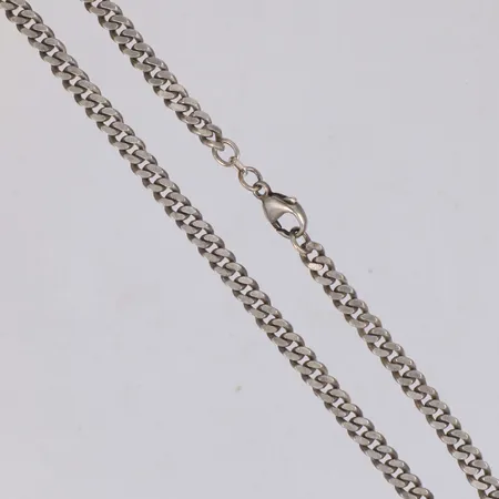 Kedja Pansar, längd 45,5cm, bredd 5mm, silver 925/1000 Vikt: 25,8 g