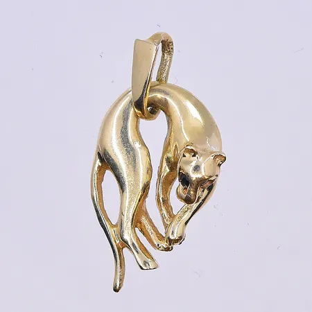 Hänge, längd32 mm, bredd 15 mm, 14K. Vikt: 4,6 g