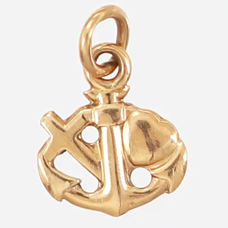 Hänge Tro hopp och kärlek, 14x10mm, 18K Vikt: 0,6 g