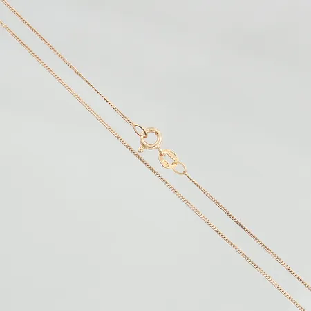 Kedja Pansar, längd 38cm, bredd 0,9mm, Balestra, 18K Vikt: 1,4 g