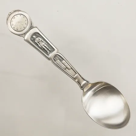 Dopsked, längd 14,5cm, gravyr, MEMA, GAB, original etui, 830/1000 silver Vikt: 29,8 g