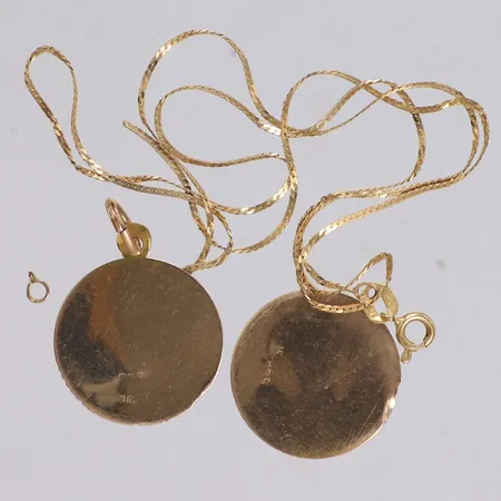 Diverse guld, defekt, 14K Vikt: 3 g