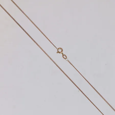 Kedja Pansar, längd 51,5cm, bredd 1,2mm, 9K Vikt: 2,1 g