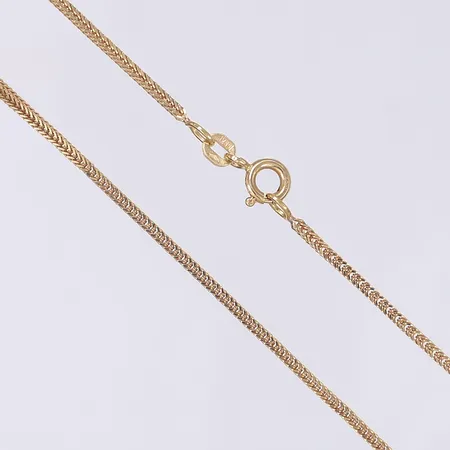 Halskedja Balestra ormlänk längd 42cm bredd 2mm 18K Vikt: 5,6 g