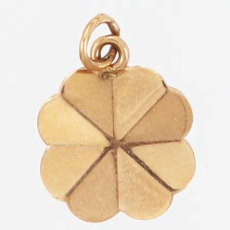 Hänge fyrklöver Ø12mm, 18K Vikt: 0,6 g