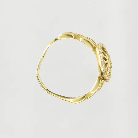 Diverse defekt guld med stenar, 14K. Vikt: 3,5 g