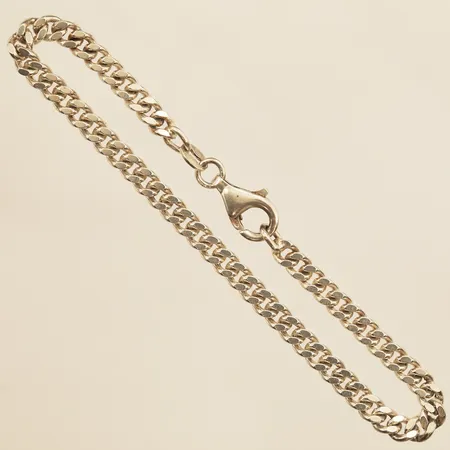 Armband Pansar, längd 18,5cm, bredd 4,3mm, 925/1000 Vikt: 8,9 g