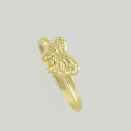 Ring i set, Ø 17½ mm, 21K Vikt: 2 g