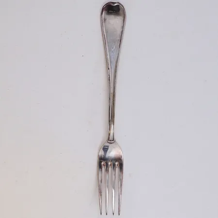 Gaffel, längd ca 17,5cm, modell Svensk, Inköps Ab/Din Guldsmed, år 2002 Uppsala, 830/1000 silver Vikt: 45,6 g