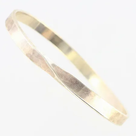 Armband stelt 60x65mm, bredd: 6mm, signerad Bengt Liljedahl, 1977, Silver 925/1000 Vikt: 19,9 g