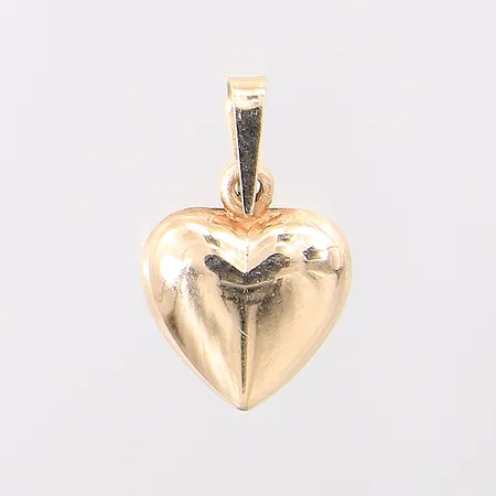 Hänge hjärta, 18x10,7mm, 18K Vikt: 1,5 g