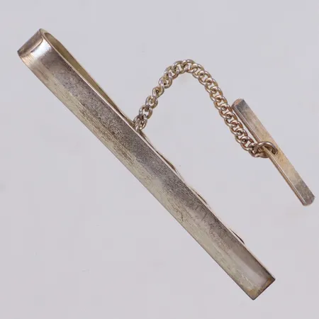 Slipshållare, längd 4,9mm, bredd 51,8mm, Bengt Hallberg Guldsmeds AB, år 1988 Köping, 925/1000 silver Vikt: 5,7 g