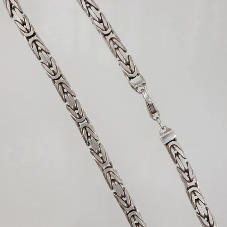 Kedja Kejsarlänk 55cm, bredd 9,4mm, bruksslitage, 925/1000 silver,  Vikt: 251,1 g