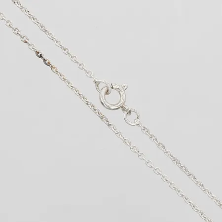Kedja Ankar, längd: 45cm, bredd: 1mm, 925/1000 silver.  Vikt: 2,7 g