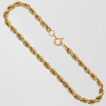 Armband Cordell, längd ca 18,5cm, bredd 4mm, 18K Vikt: 10,1 g