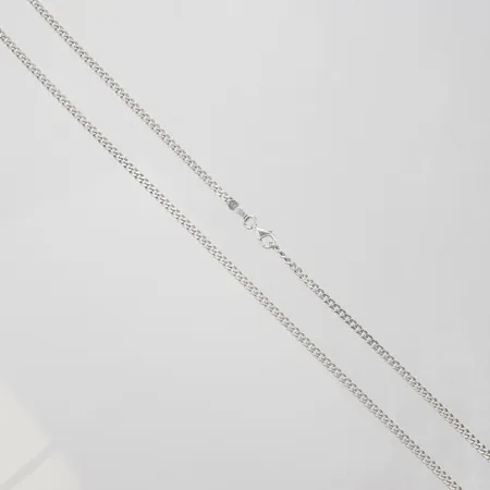 Kedja Pansar, längd: 51,5cm, bredd: 2,8mm, saknar låsögla, silver, 925/1000 Vikt: 9,7 g