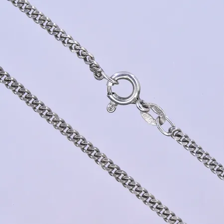 Kedja Pansar längd 42 cm, bredd 2 mm, silver 925/1000. Vikt: 4,9 g