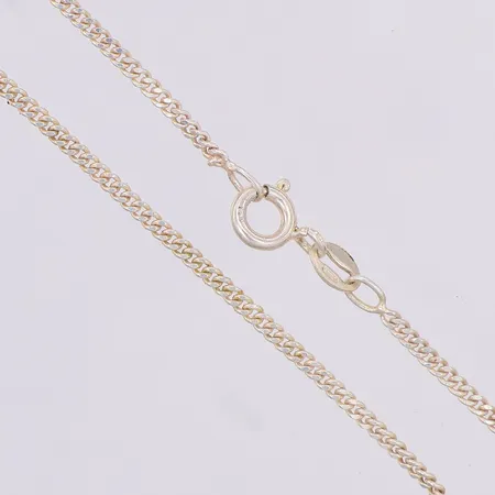 Kedja Pansar 50cm, bredd 1,8mm, 925/1000 silver Vikt: 4,3 g