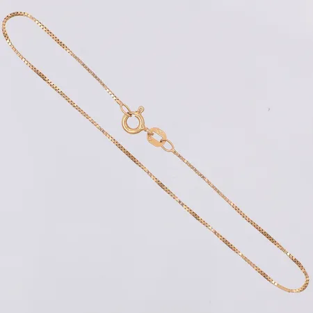 Armband Venezia 18,2cm, bredd 1mm, Balestra, 18K Vikt: 1 g