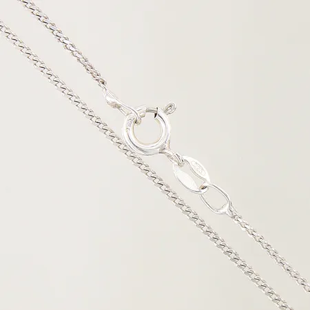 Kedja Pansar, längd: 42cm, bredd: 1,3mm, silver 925/1000 Vikt: 2 g
