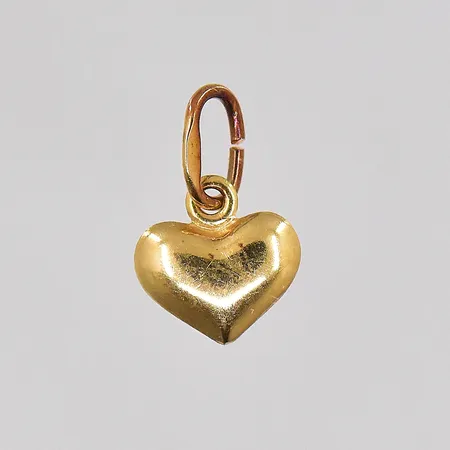 Hänge hjärta, 11,5x7mm, 18K Vikt: 0,2 g