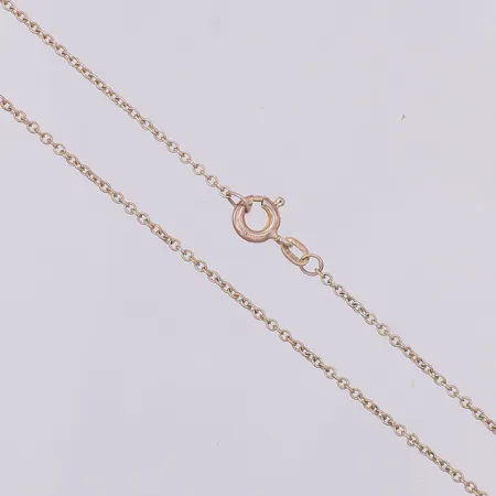 Kedja Ankarlänk 38cm, bredd 1mm, 925/1000 silver Vikt: 1,3 g