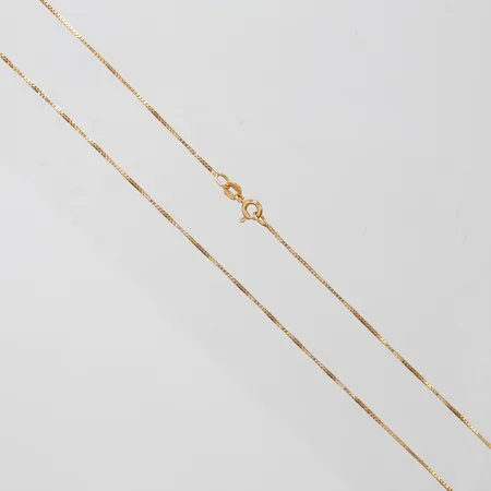 Kedja Venezia, längd ca 40,2cm, bredd 1mm, Balestra, 18K Vikt: 2,6 g