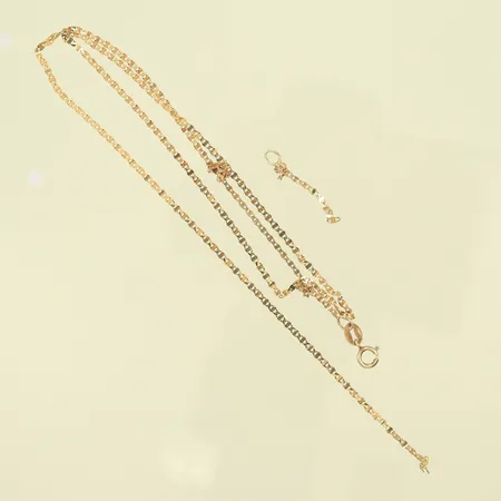 Halskedja (defekt, trasigt, av) 14K, 1g 