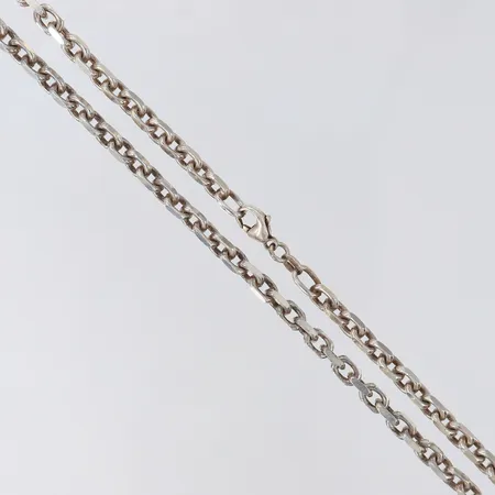 Kedja Ankar, längd 50,5cm, bredd 4,3mm, silver 925/1000.  Vikt: 29,4 g