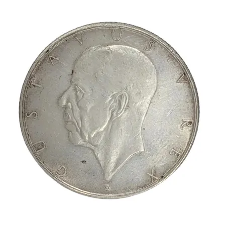 Mynt Sverige, 2 Kronor 1938, 80% Vikt: 15 g